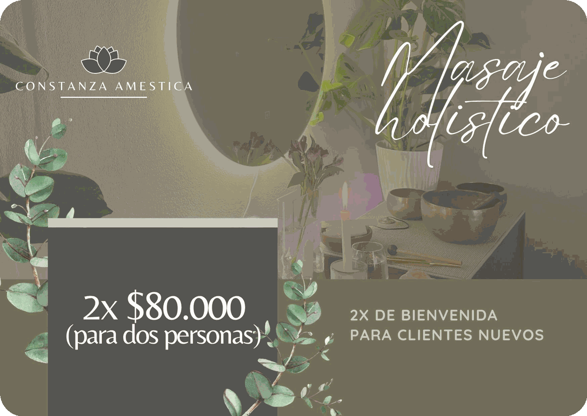 Masaje holístico: la calma transforma tu sistema nervioso — bienestar y estado interno, Constanza Améstica