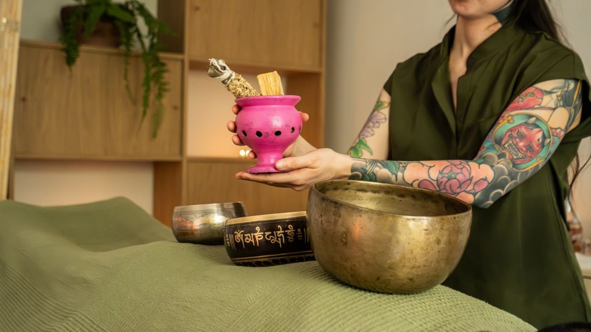 Sahumerio para limpieza energética